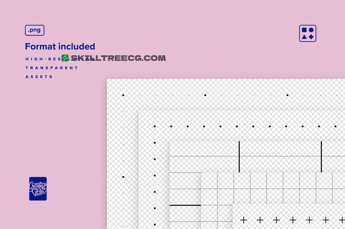 图片[7]-Essential Geometry Grid Backgrounds（825574）-技能树